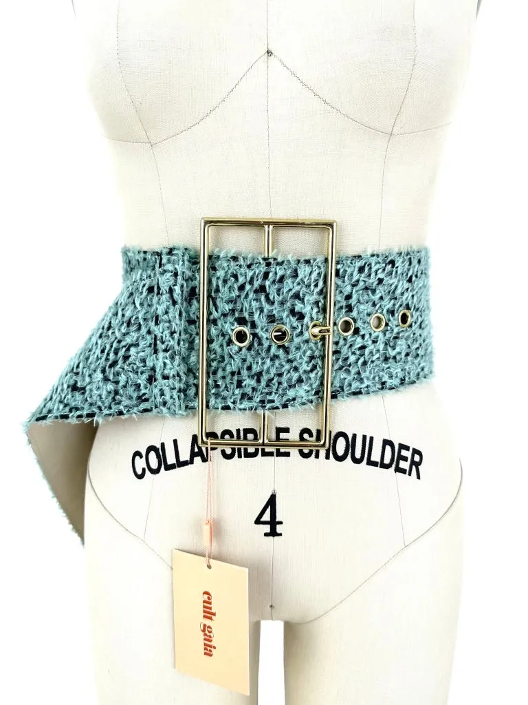 Cult Gaia Wide Eyelash Belt