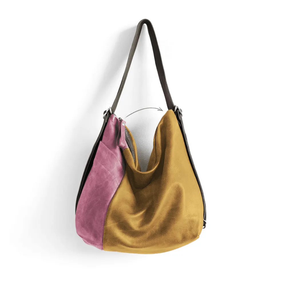 Custom Side Pocket Hobo Pack - Customer's Product with price 458.00