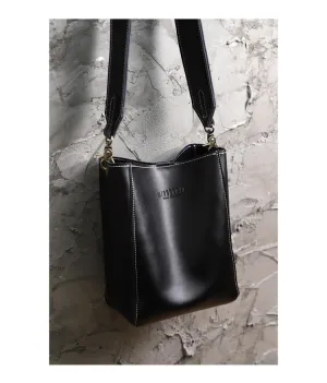 Cute Green LEATHER WOMEN Bucket SHOULDER BAG Barrel Crossbody Purses FOR WOMEN