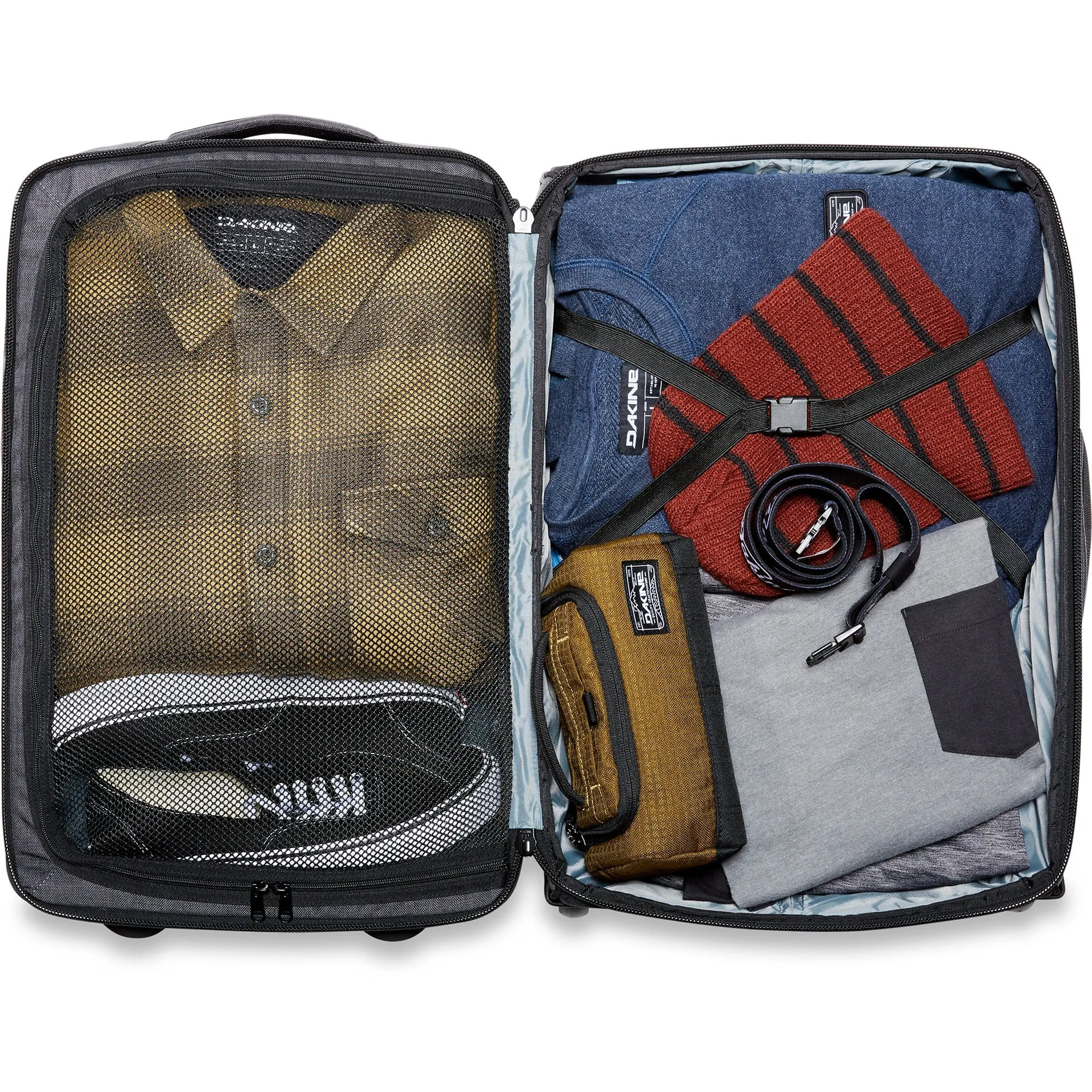 Dakine Carry On Roller 42L Bag - Carbon