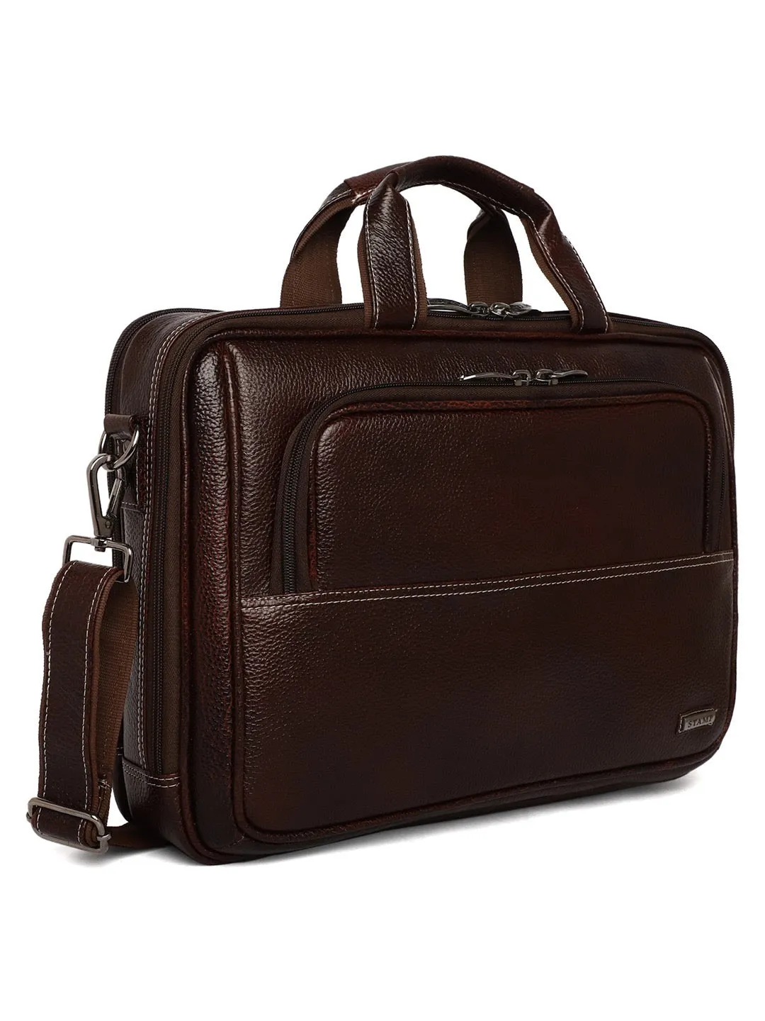 Damian Leather Laptop Bag