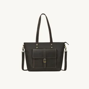 Dark Brown Tote