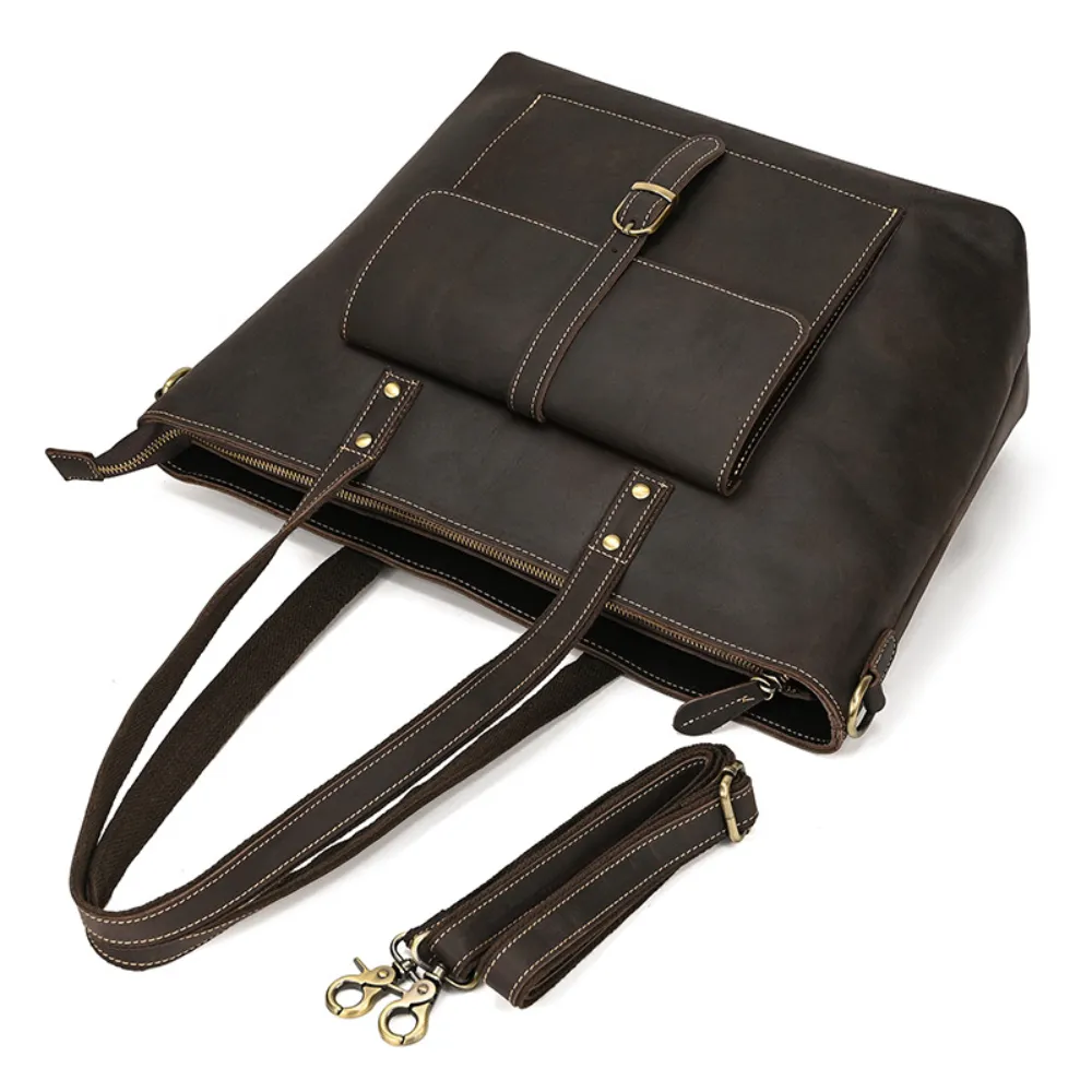 Dark Brown Tote