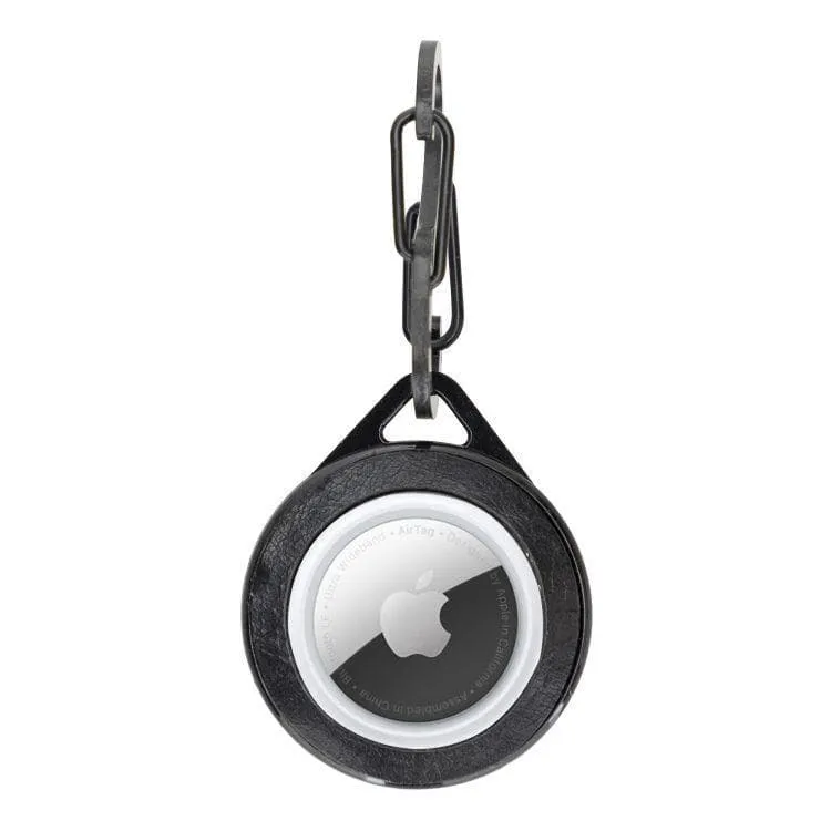DelfiCase Pelit Leather Keyring Air Tag for Apple
