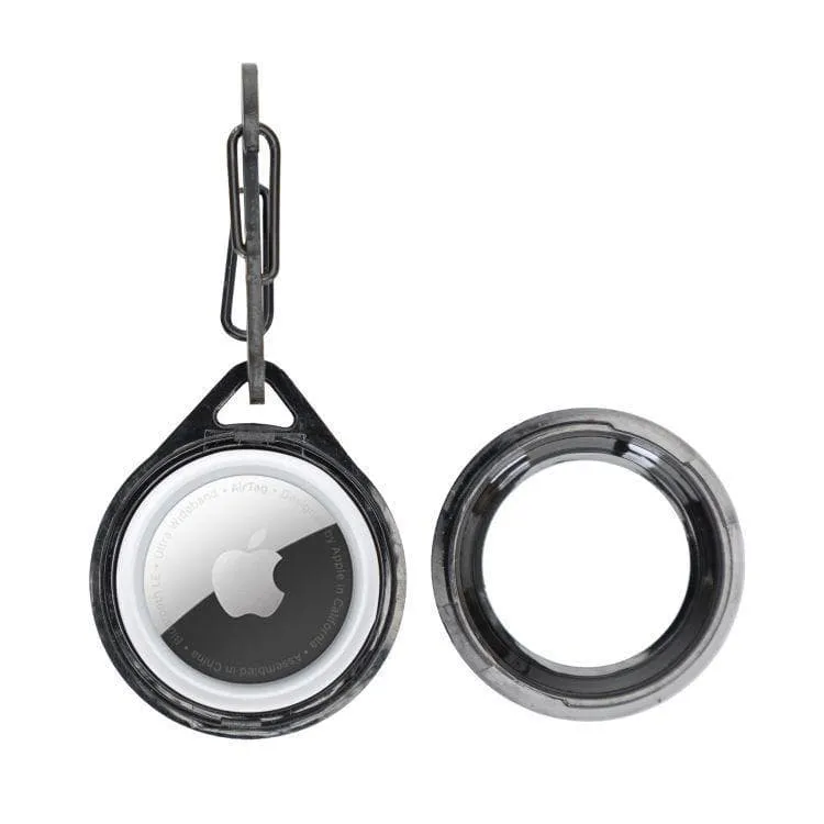 DelfiCase Pelit Leather Keyring Air Tag for Apple