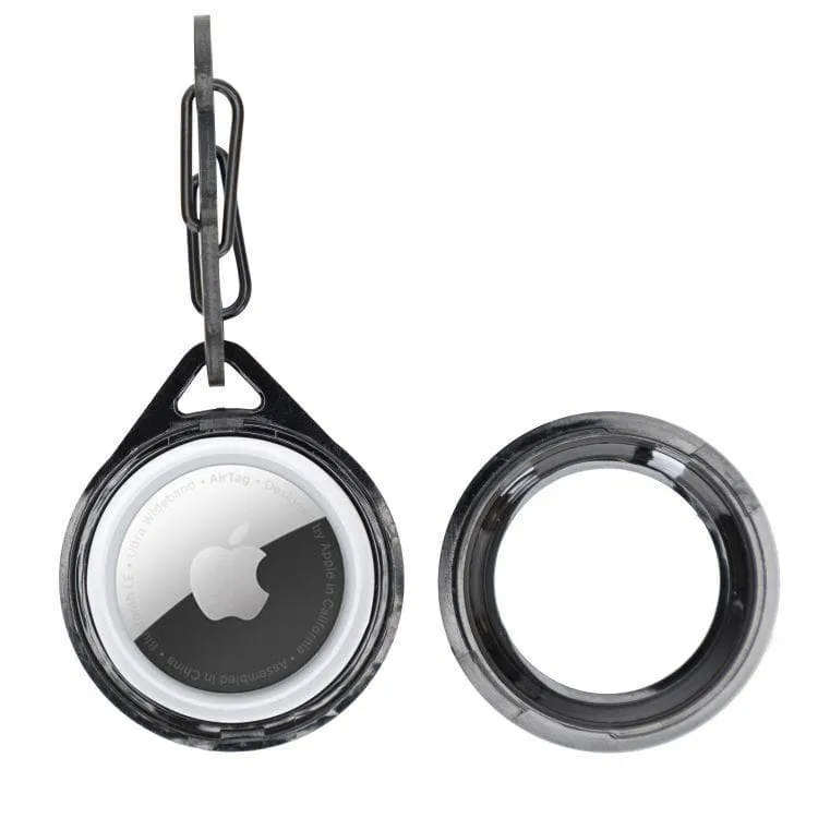 DelfiCase Pelit Leather Keyring Air Tag for Apple