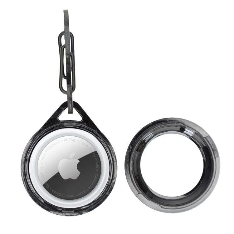 DelfiCase Pelit Leather Keyring Air Tag for Apple