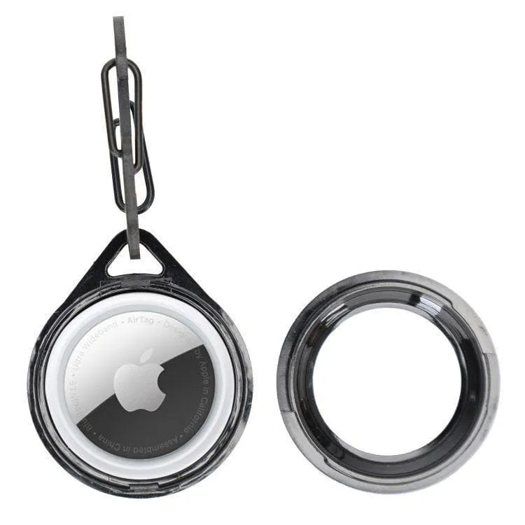 DelfiCase Pelit Leather Keyring Air Tag for Apple