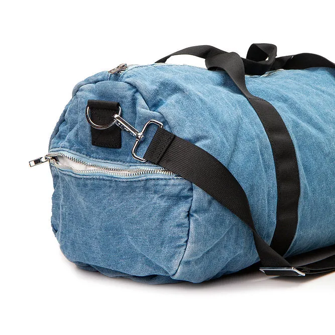Denim Duffel Bag