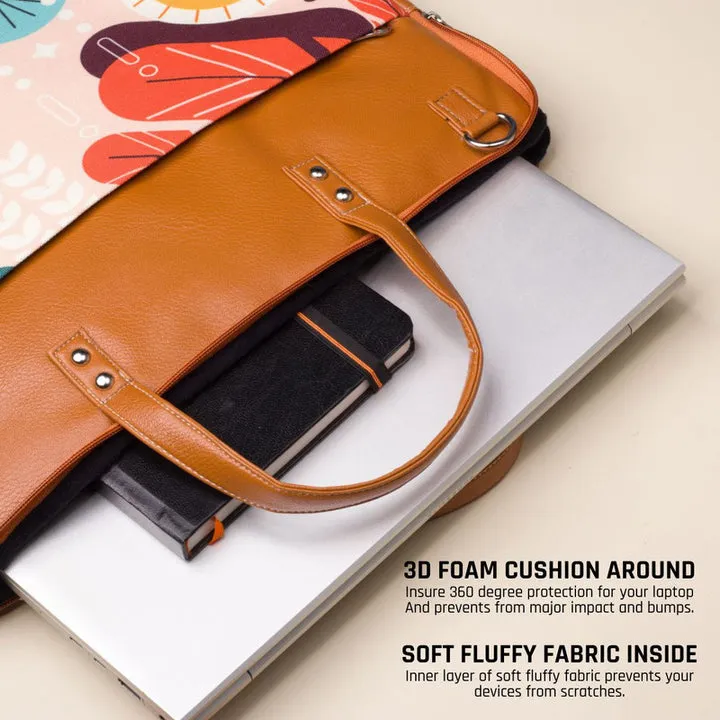 Design Pattern Classic Laptop Bag