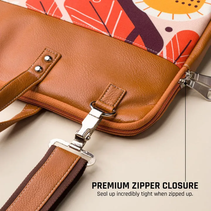 Design Pattern Classic Laptop Bag