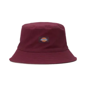 DICKIES CLASSIC LABEL REVERSIBLE BUCKET HAT - PORT/DESERT SAND