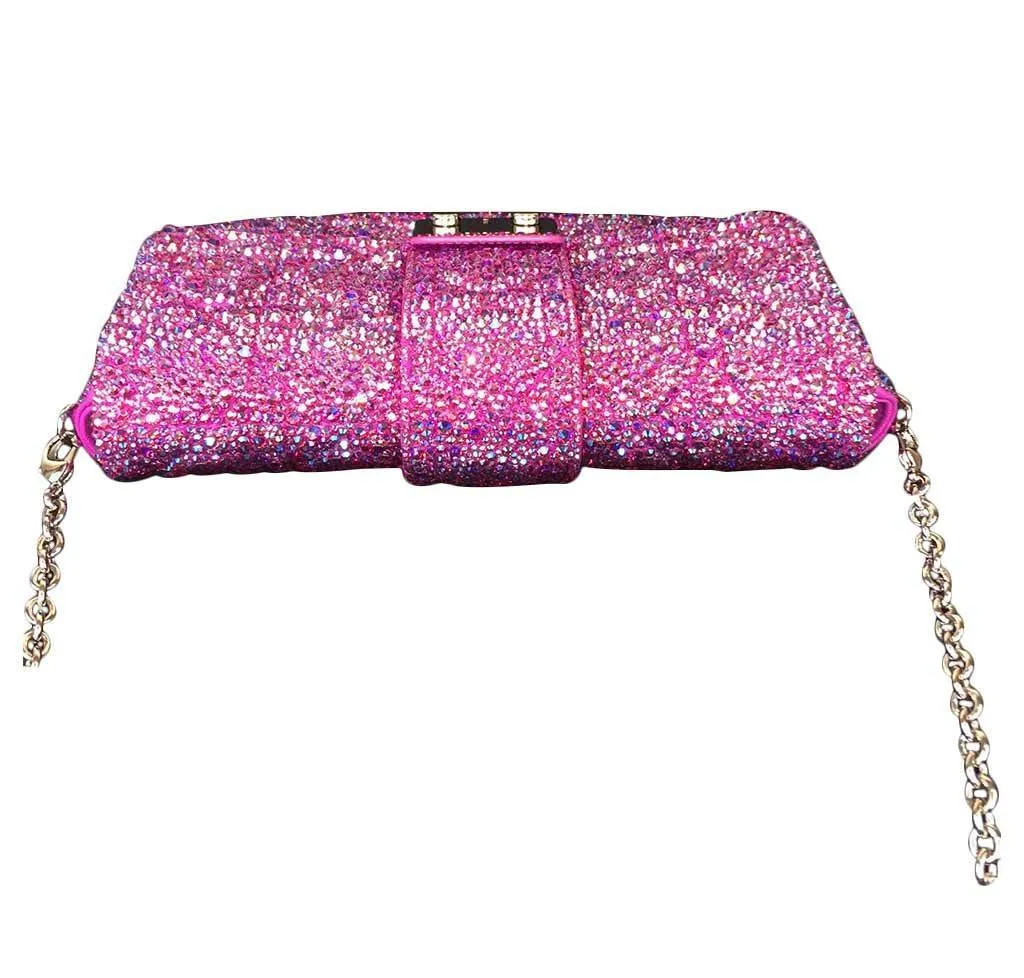 Dior Pink Crystal Bag - Custom Order