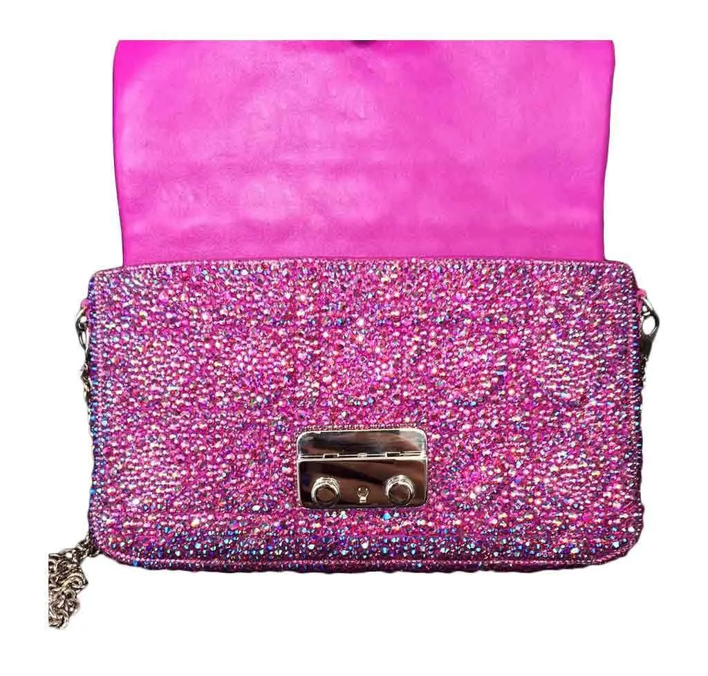 Dior Pink Crystal Bag - Custom Order