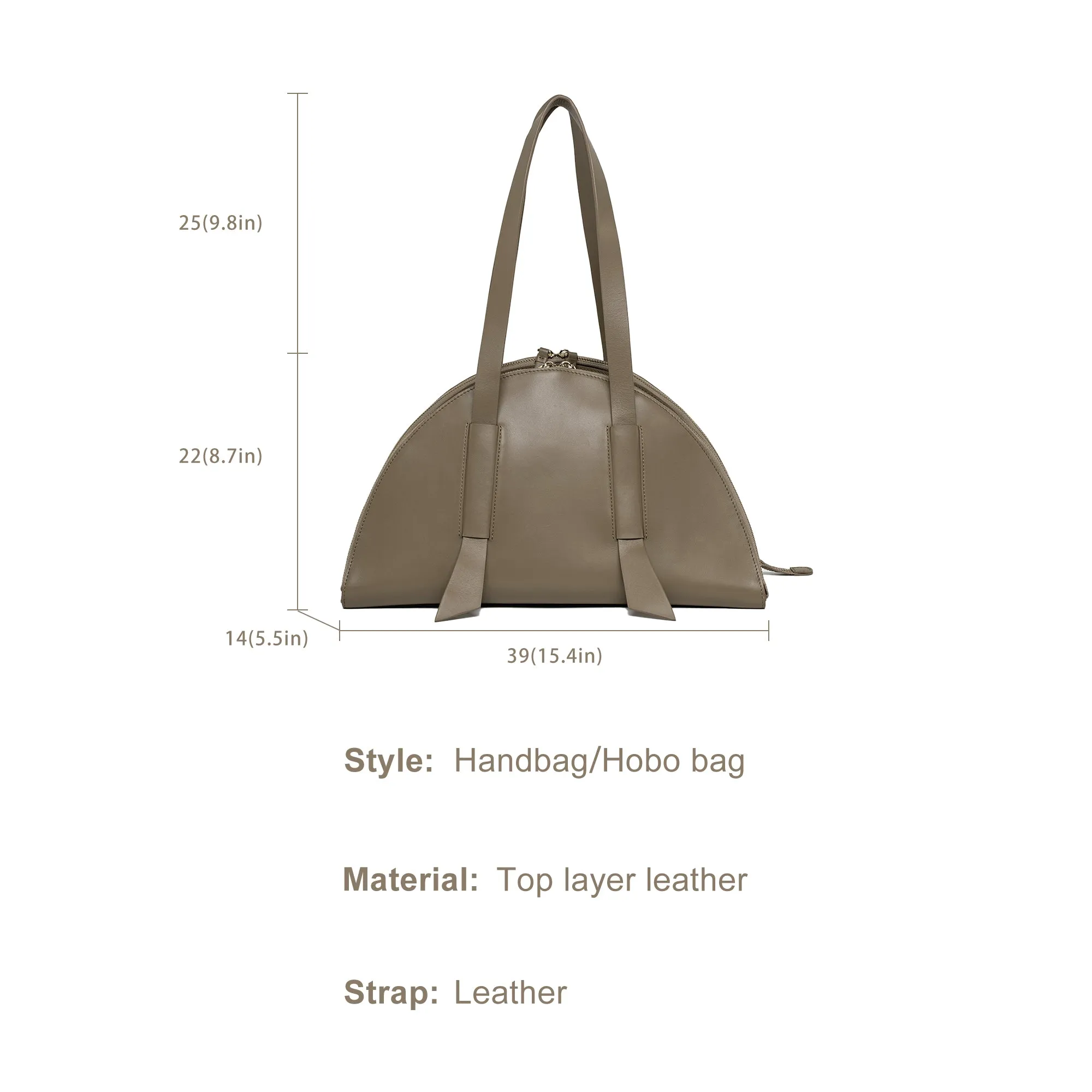 DIY Bag Kits - Original Design Niche Semicircle Armpit Handbag