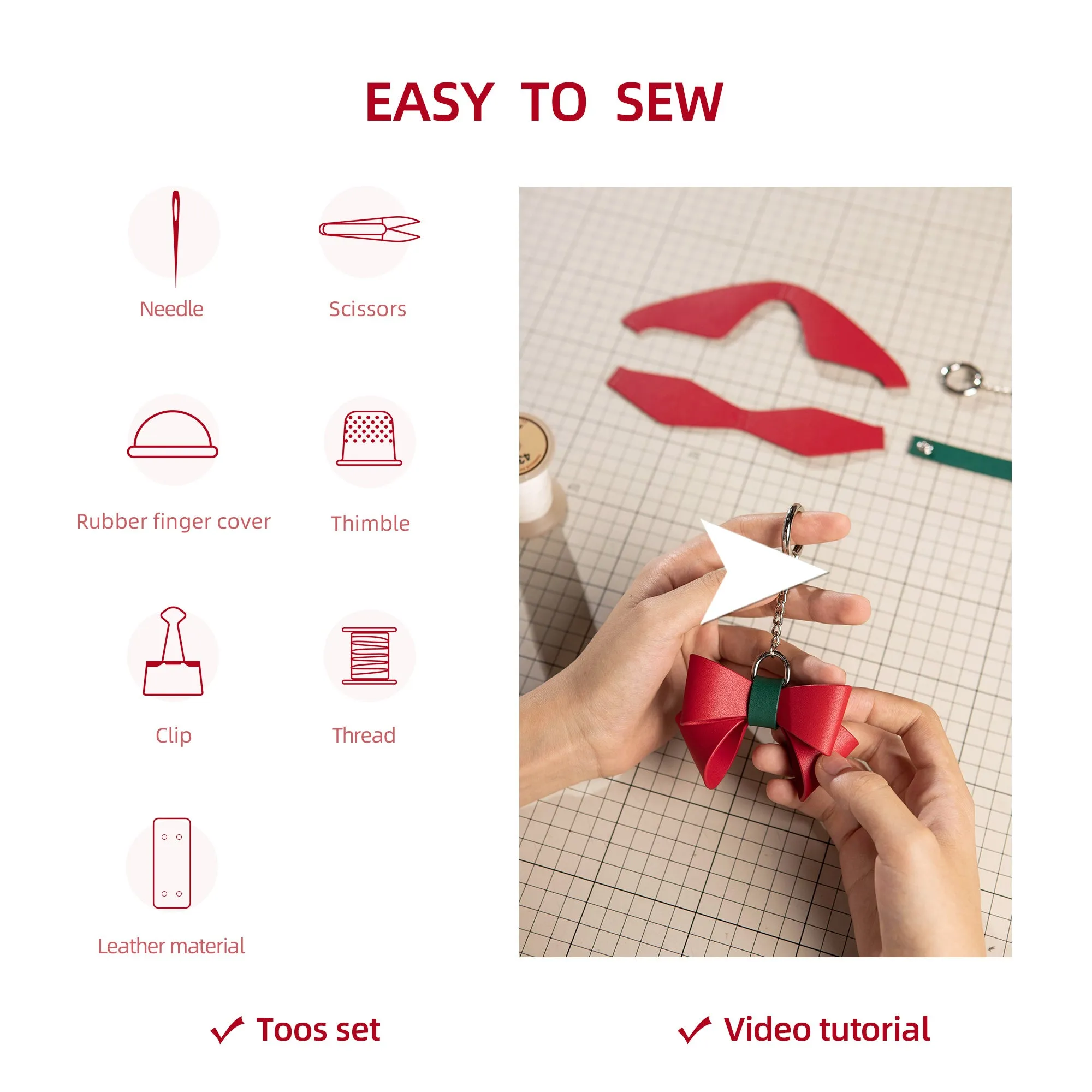 DIY Kits - Bow Keychain