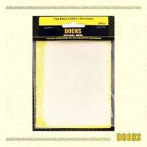 DOCKS PVA BAGS MEDIUM 70X100MM 10P/P