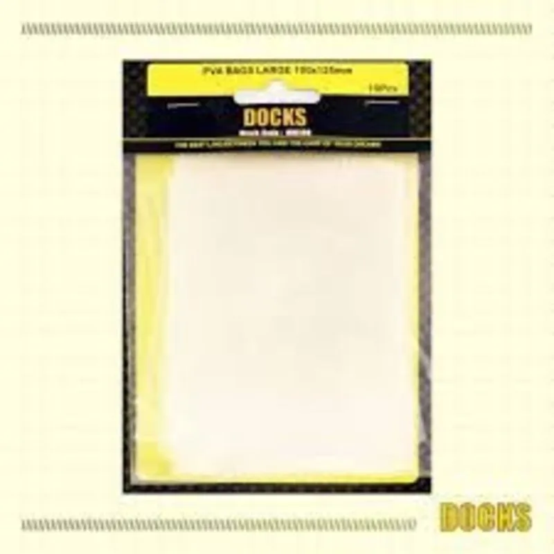 DOCKS PVA BAGS MEDIUM 70X100MM 10P/P