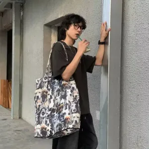 Dog Print Tote Bag