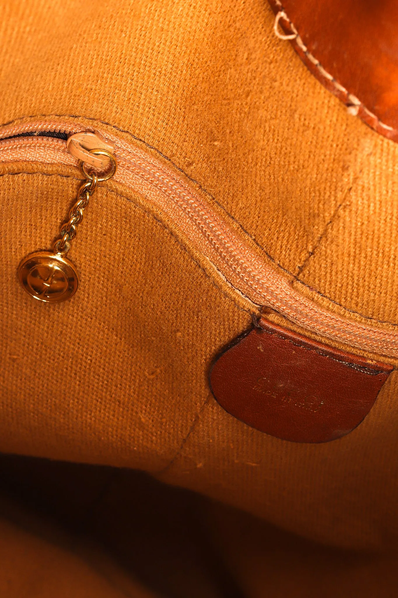 Drawstring Leather Bucket Bag