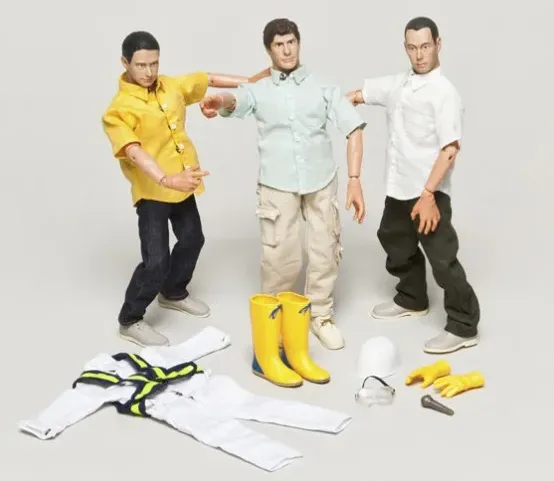 DS! A Bathing Ape Bape x Beastie Boys Grand Royal 'Intergalactic' Figure Set