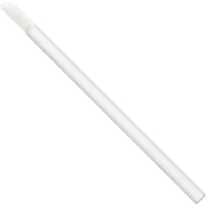 Eco-Friendly Flocked Doe Foot Lip Gloss Applicator with White Paper Handle - 3.43" Long / 50 Pieces Per Bag X 16 Bags = Case of 800 Lip Gloss Applicators