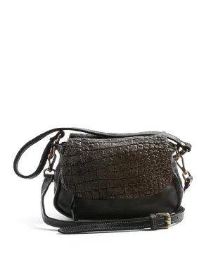 EMILY Black Leather Bag