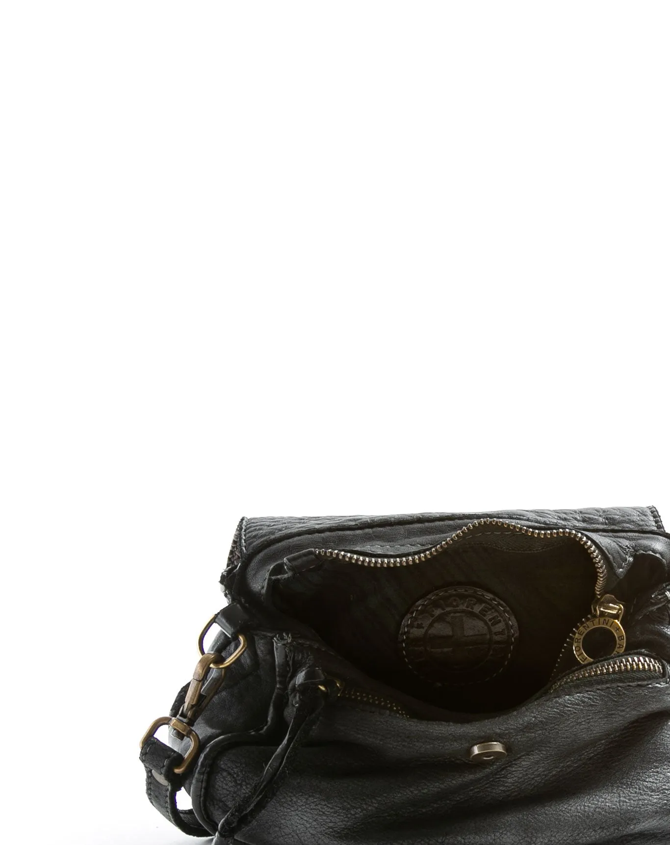EMILY Black Leather Bag