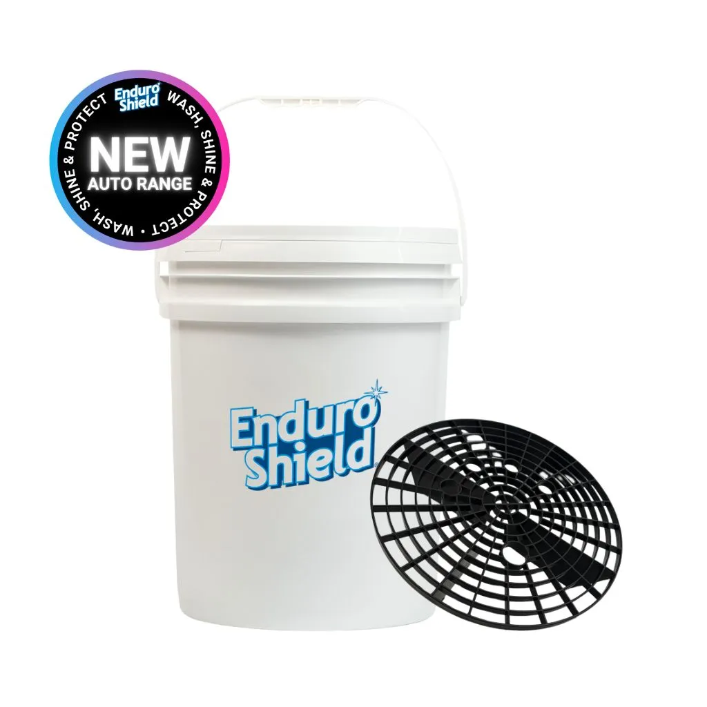 EnduroShield Auto Wash Bucket with Dirt Guard