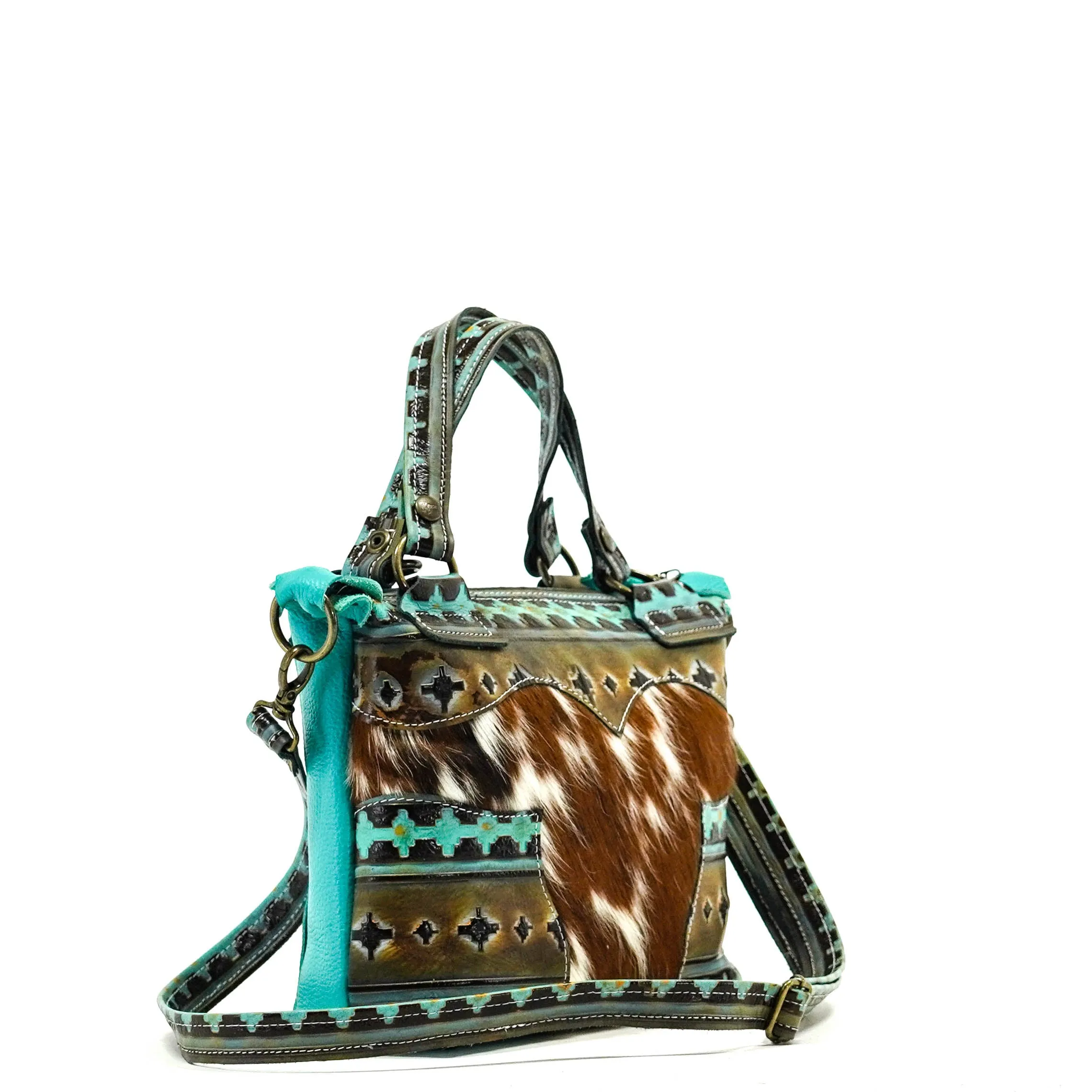 Fancy Annie - Tricolor w/ Turquoise Navajo