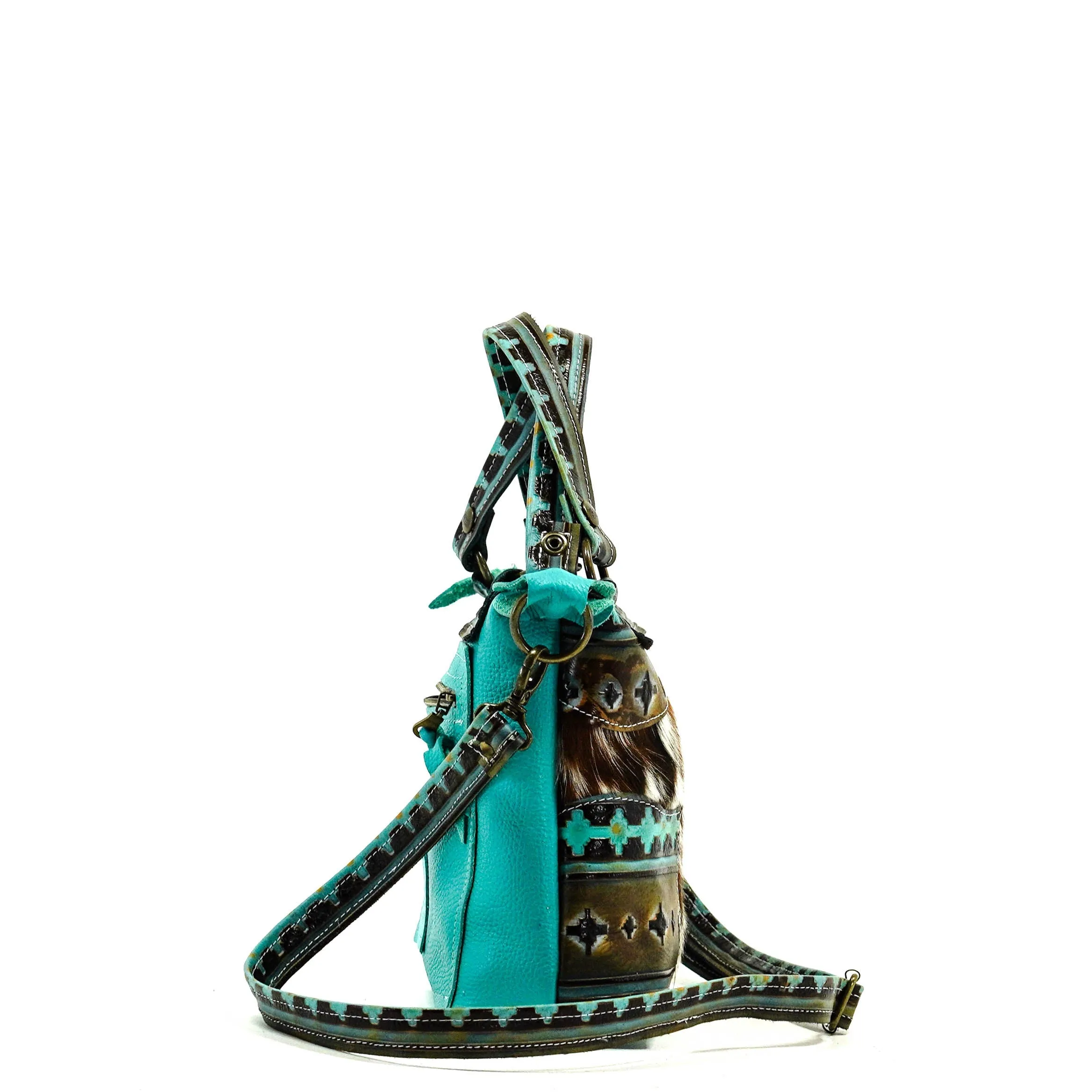 Fancy Annie - Tricolor w/ Turquoise Navajo