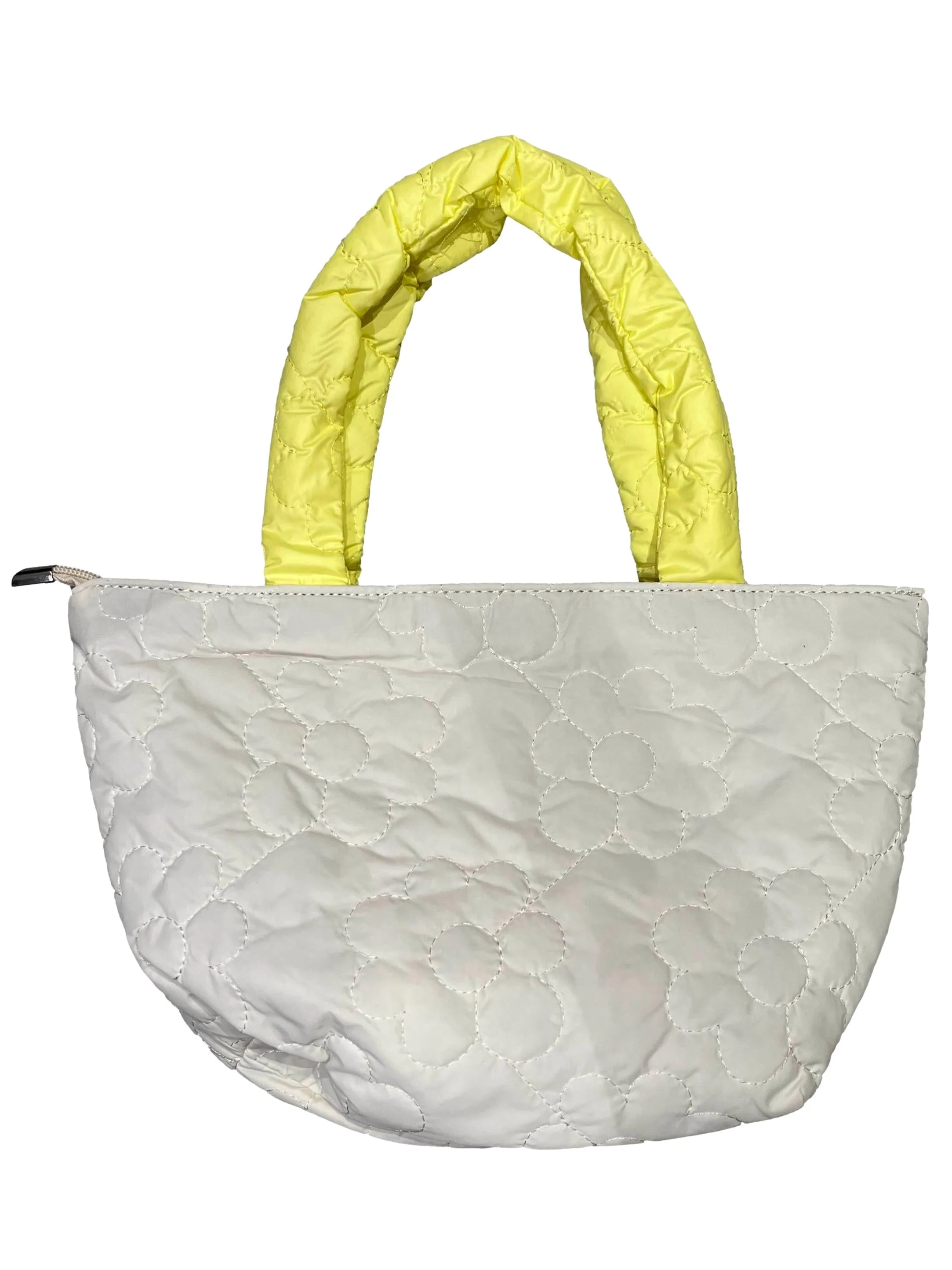 Floral Tote Bags - White