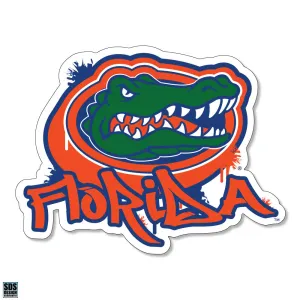 Florida Gators Graffiti Vinyl Decal