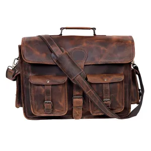 GERMAN LEATHER MESSENGER BAG