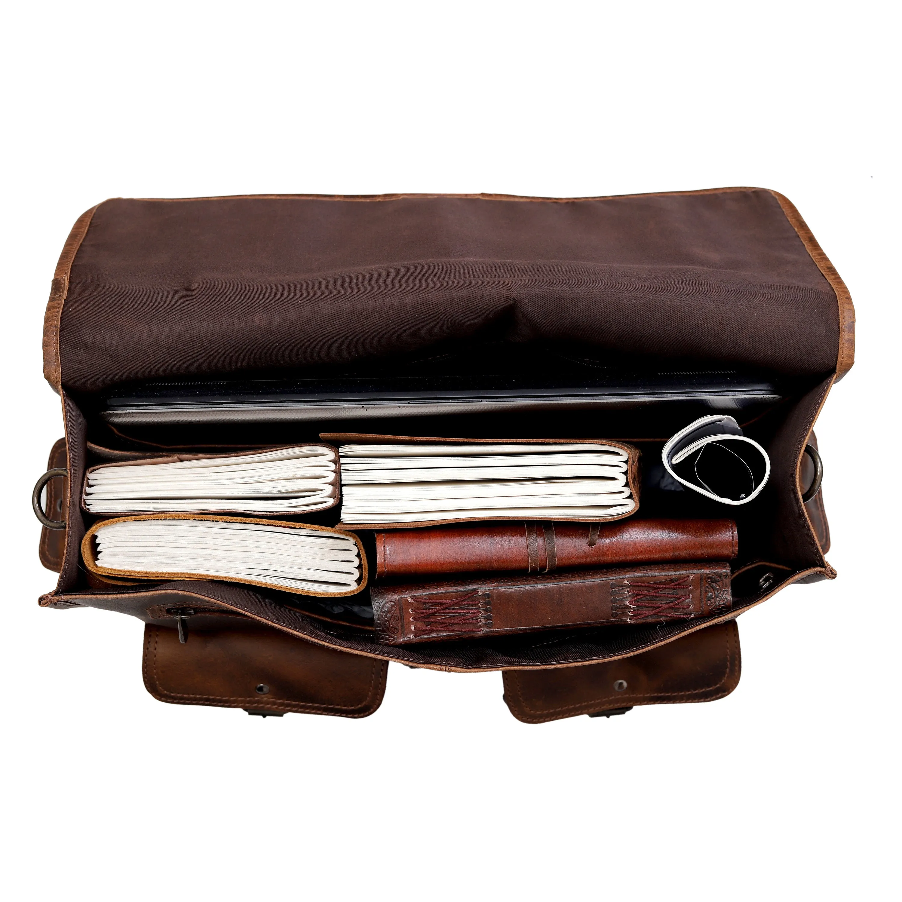 GERMAN LEATHER MESSENGER BAG