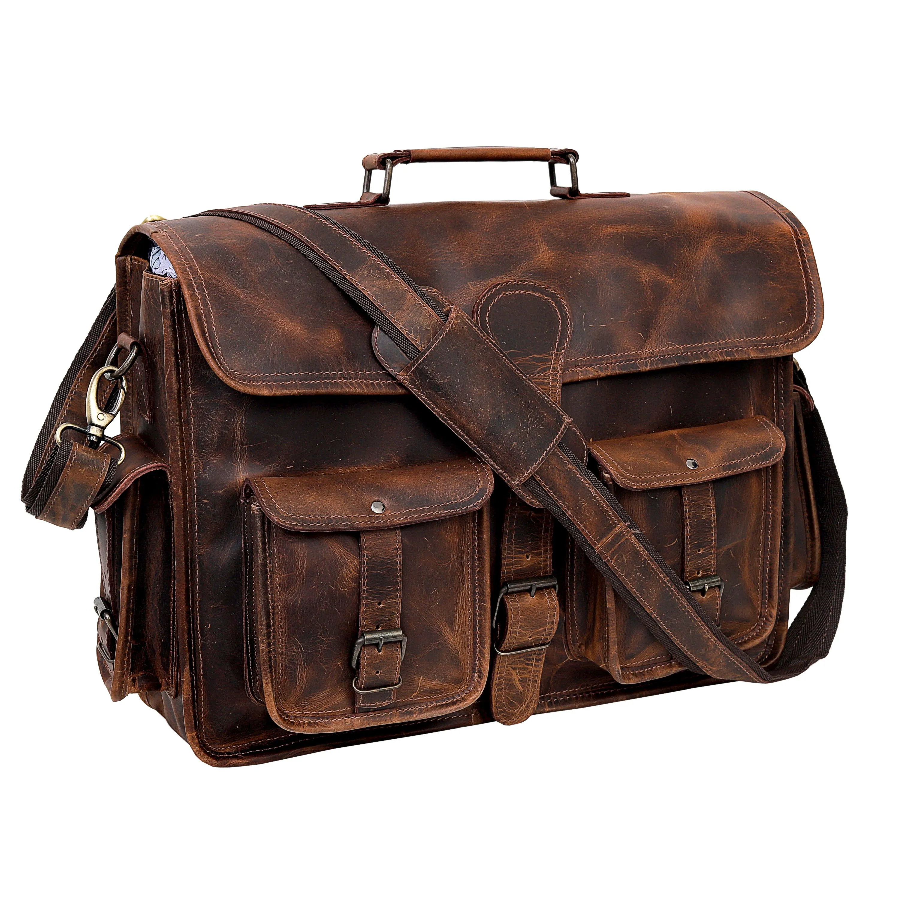 GERMAN LEATHER MESSENGER BAG