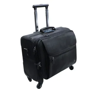 Gino De Vinci Mobile Office 4 Wheels Black
