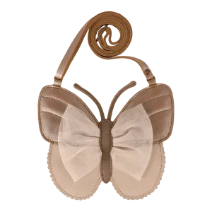 Girls Leather Butterfly Purse