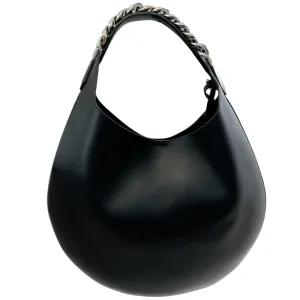 Givenchy Black Leather Infinity Hobo Bag