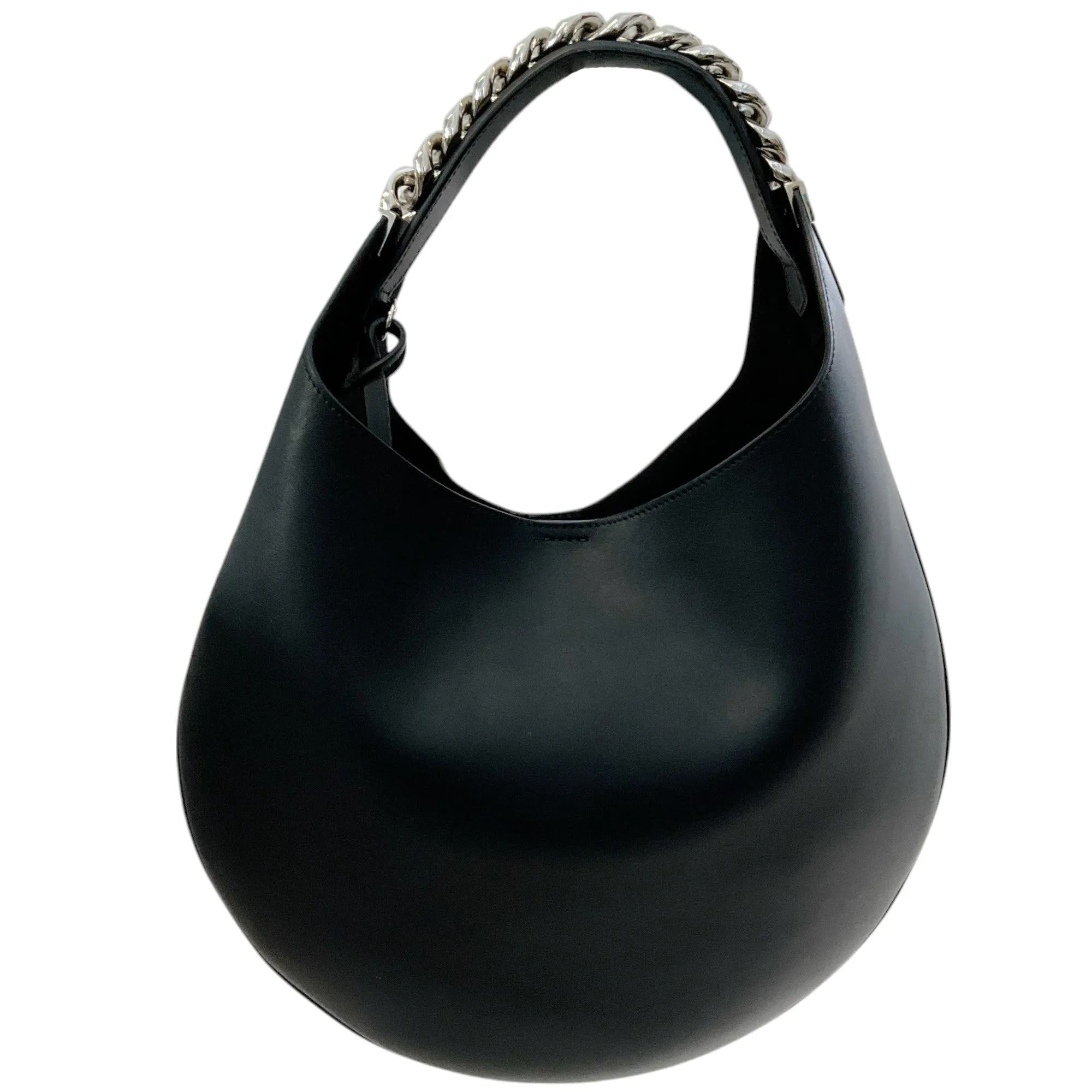 Givenchy Black Leather Infinity Hobo Bag