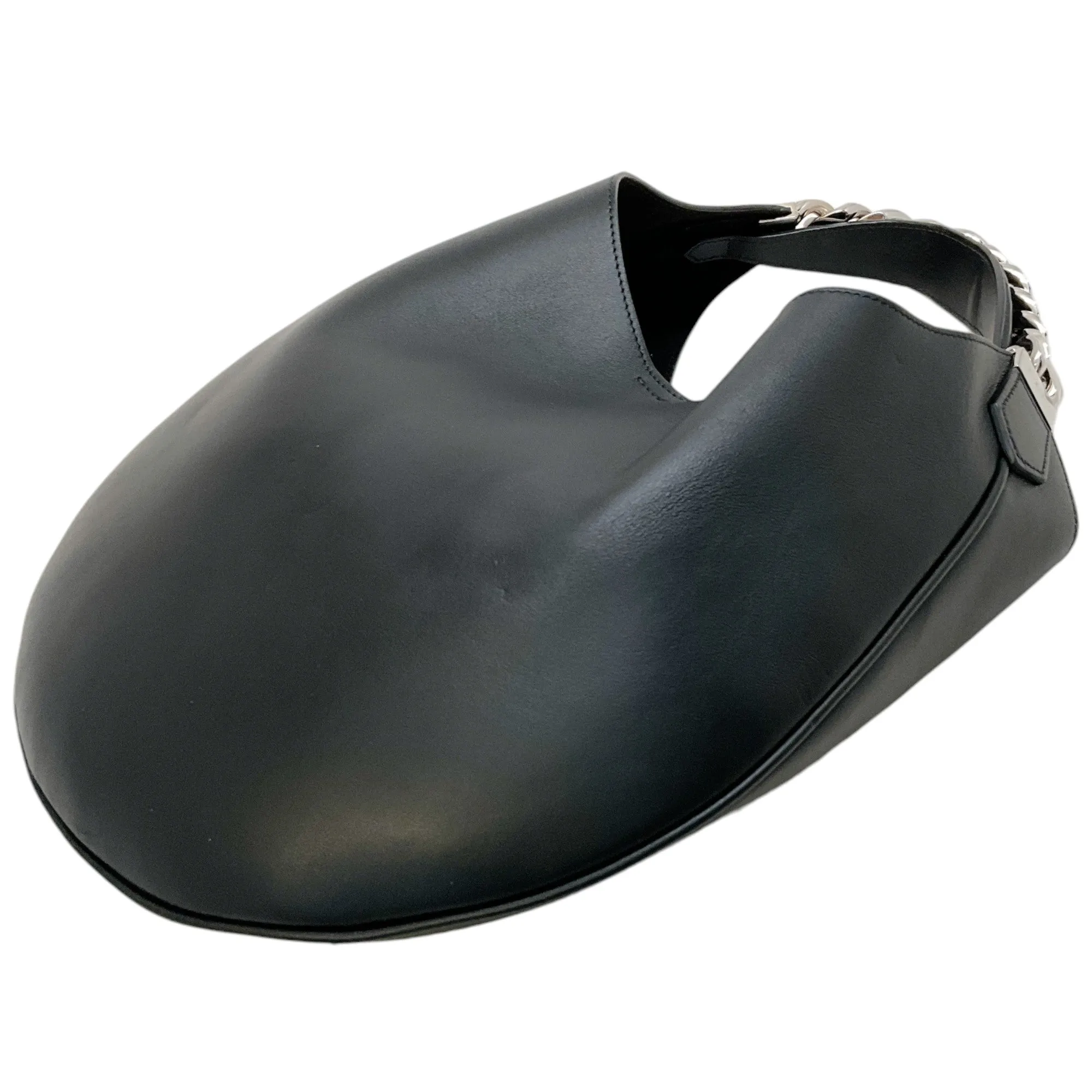 Givenchy Black Leather Infinity Hobo Bag