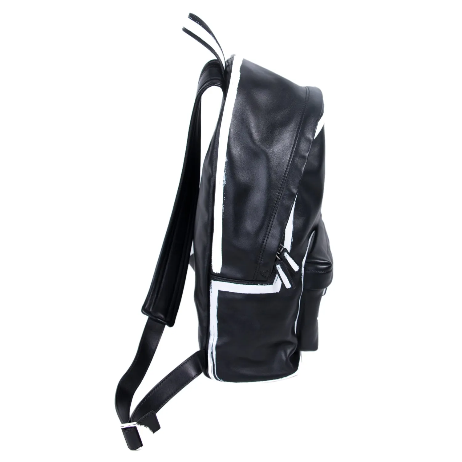 Givenchy Graffiti Logo Leather Backpack