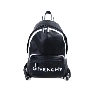 Givenchy Graffiti Logo Leather Backpack