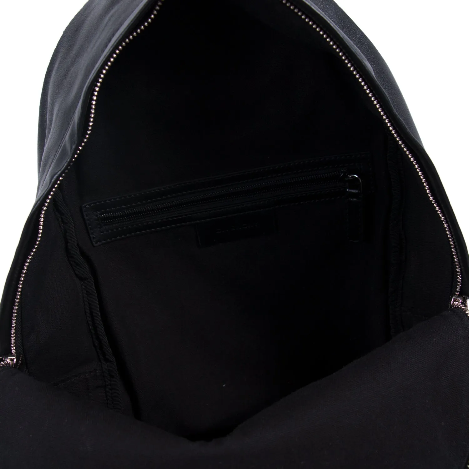 Givenchy Graffiti Logo Leather Backpack