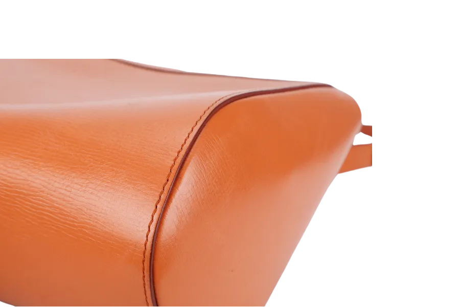 GIVENCHY PANDORA BOX BAG ORANGE LEATHER GOLD HARDWARE NO DUST COVER