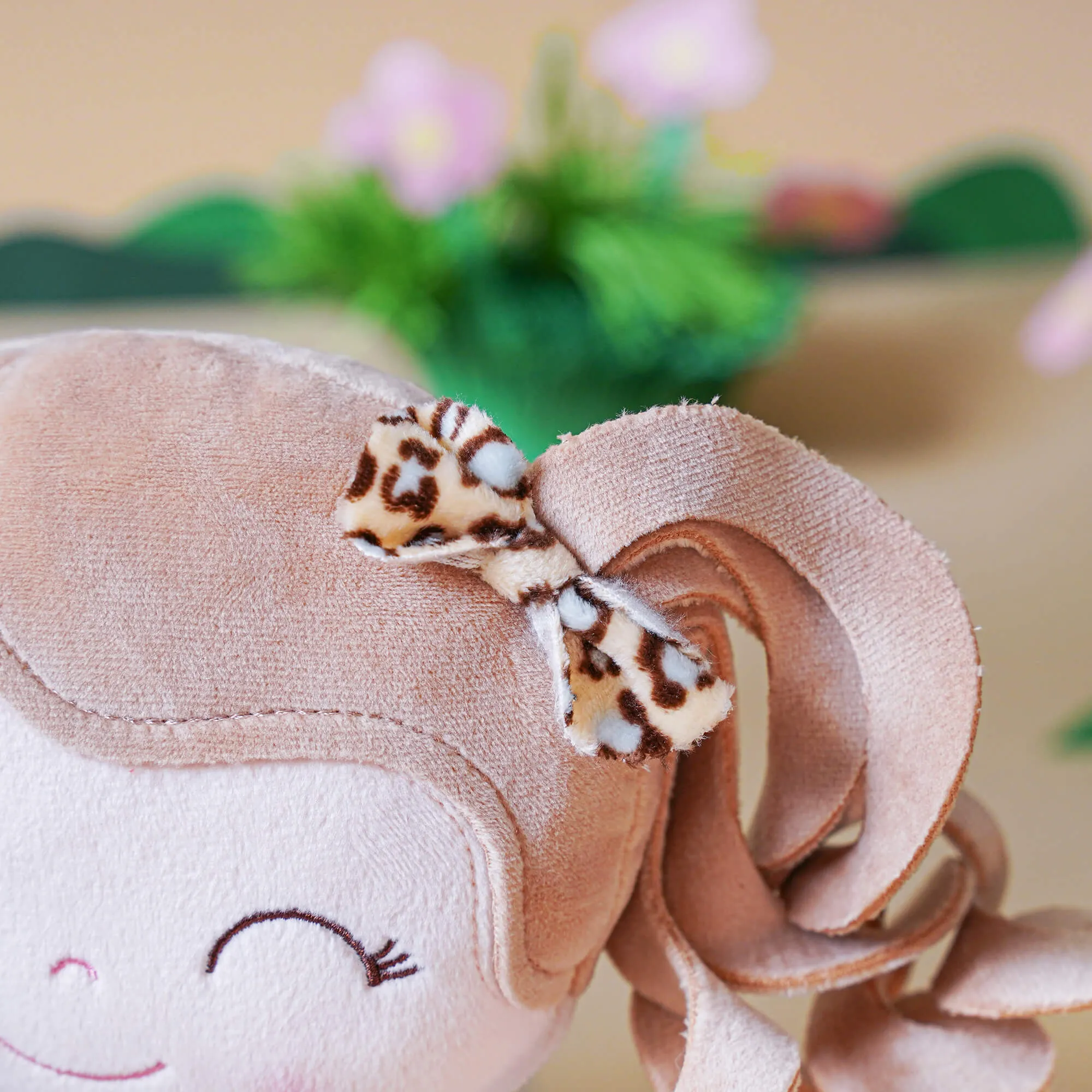 Gloveleya 12-inch Plush Jungle Animal Doll Leopard