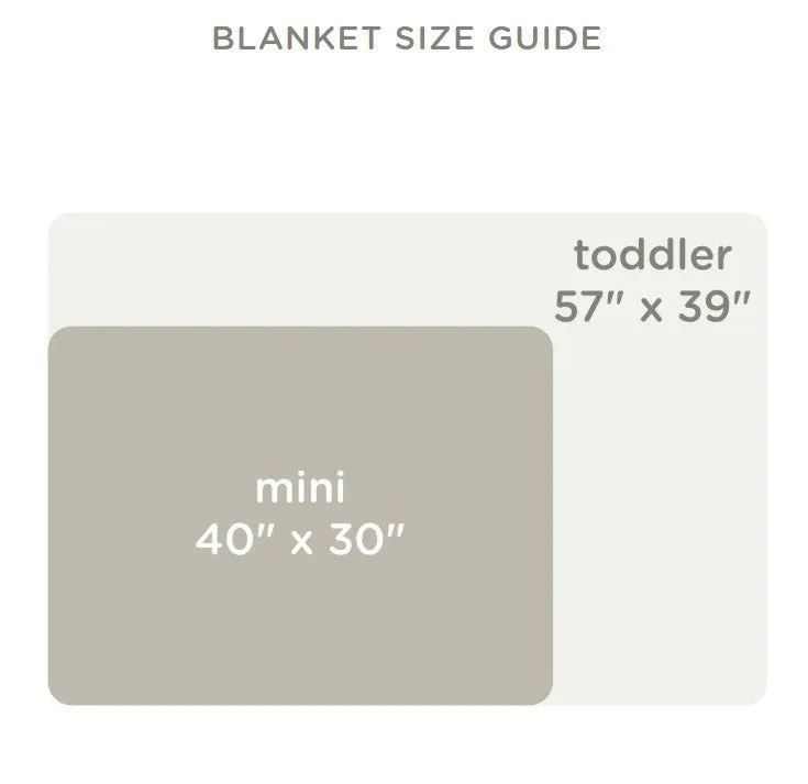 günamüna Mini Cozy Cloud Comforter Baby Blanket  - Tutu Goose 1 TOG (Min. of 2, multiples of 2)