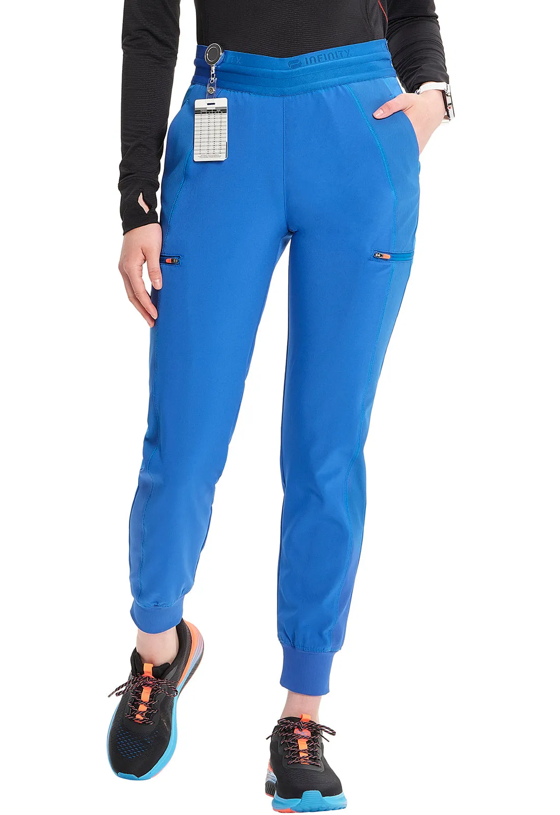 GNR8 IN122A Mid Rise Jogger Royal
