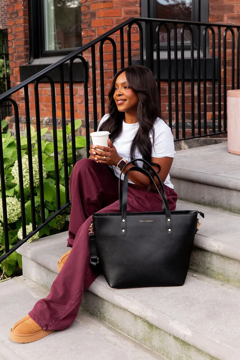 GO-GETTER TOTE black