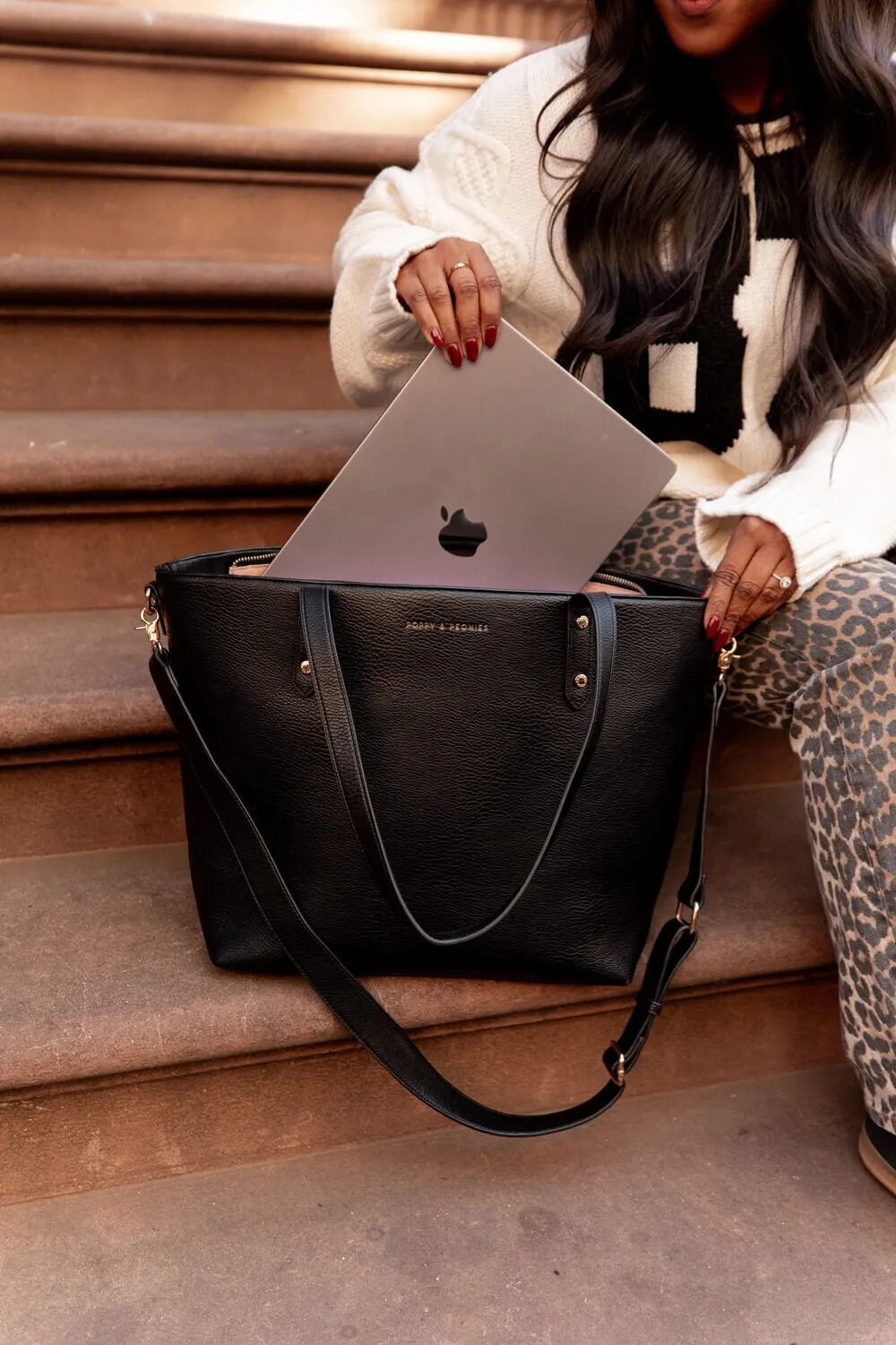 GO-GETTER TOTE black